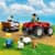 Конструктор LEGO City Красный фермерский трактор с прицепом и овцами 116 деталей (60461)