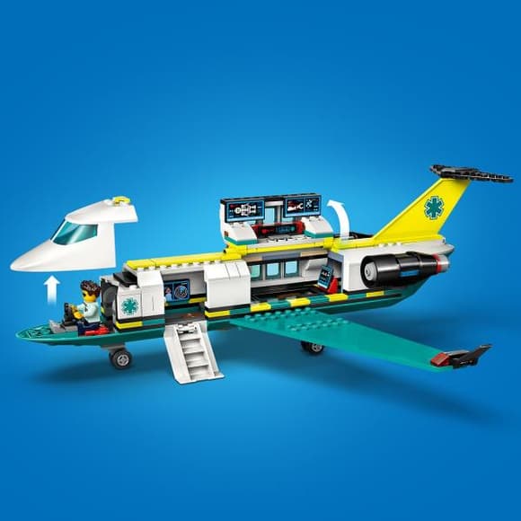 Конструктор LEGO City Самолет скорой медицинской помощи 403 детали (60465)