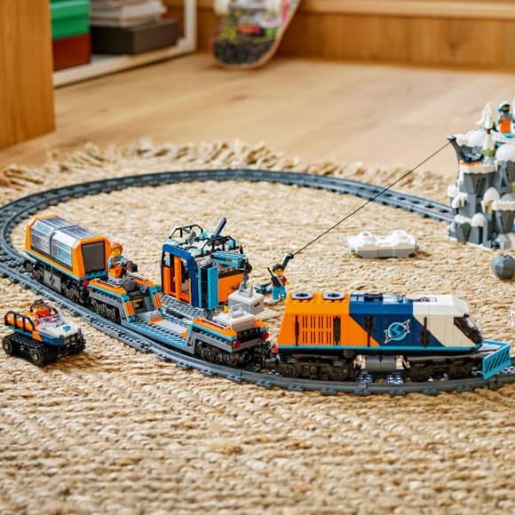Конструктор LEGO City Арктичний дослідницький експрес 1517 деталей (60470)