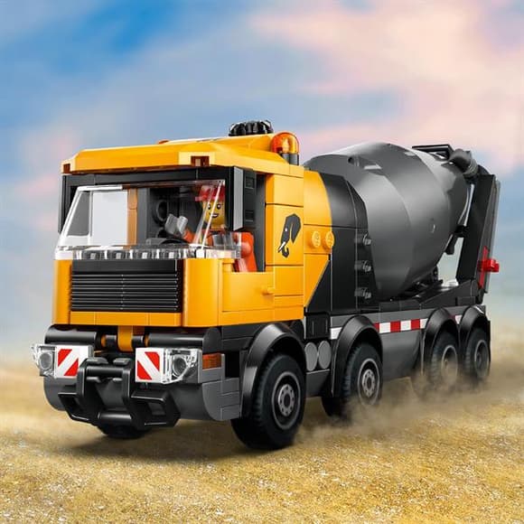 Конструктор LEGO City Бетонозмішувач 371 Деталь (60478)