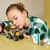 Конструктор LEGO® City Жёлтый экскаватор-погрузчик — строительная игрушка, 301 деталь (60480)