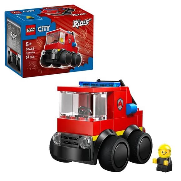 Конструктор LEGO City Автівки — Пожежна машина 67 Деталей (60482)
