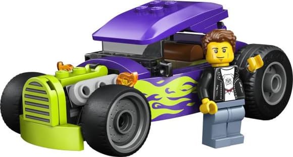 Конструктор LEGO City Хотрод 81 Деталь (60485)
