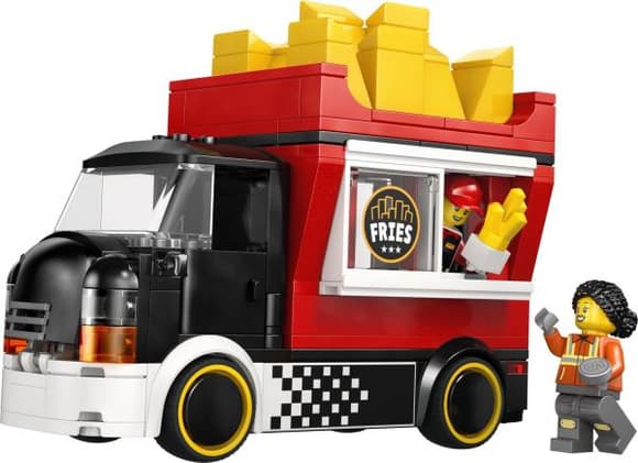 Конструктор LEGO City Грузовик с картофелем фри 216 Деталей (60488)