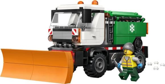 Конструктор LEGO City Снегоочиститель 263 Детали (60490)