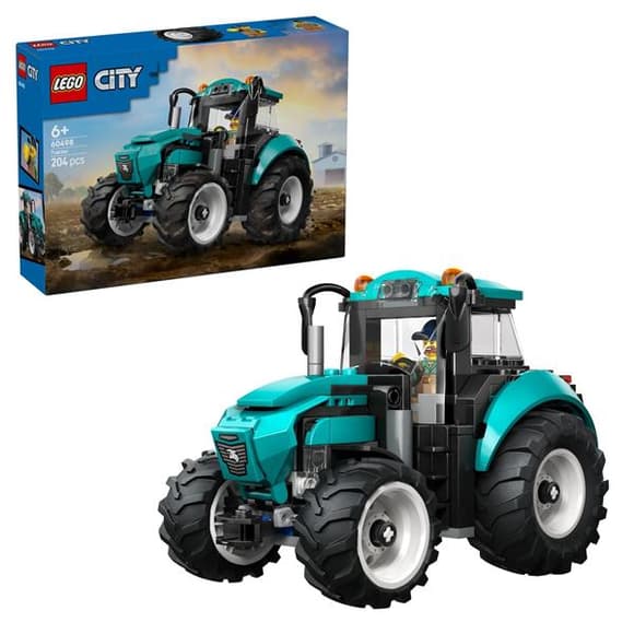 Конструктор LEGO City Трактор 204 Деталей (60498)