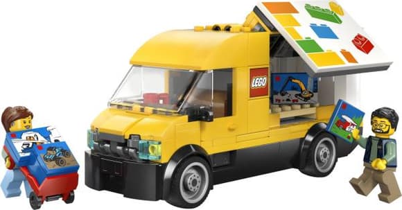 Конструктор LEGO City Фургон LEGO® 276 Деталей (60500)