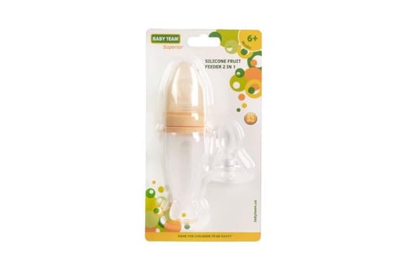 Фрут фидер Baby Team силиконовый 2 в 1 (6290)