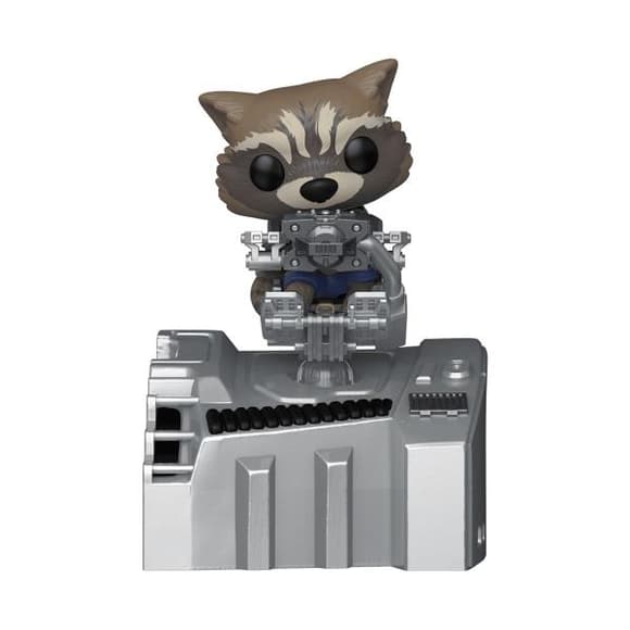 Фігурка Funko Pop! Вартові Галактики Ракета на кораблі 10 см (63211)