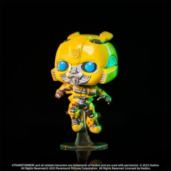 Фігурка Funko Pop! Трансформери Бамблбі у стрибку 10 см (63954)