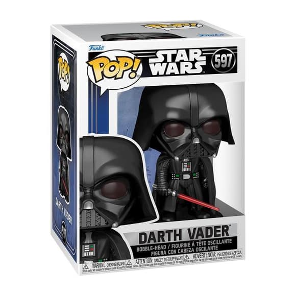 Фігурка Funko Pop! Зоряні війни Дарт Вейдер зі світловим мечем 10 см (67534)