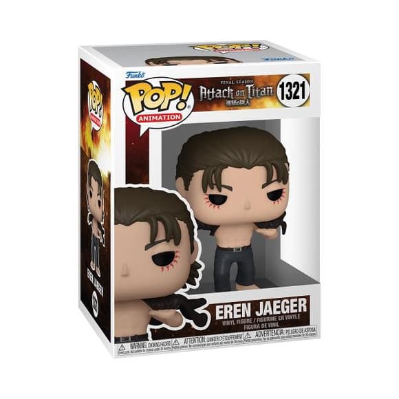 Фігурка Funko Pop! Атака титанів Ерен Єгер 10 см (67926)