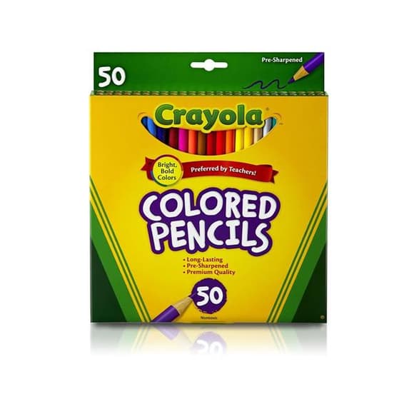 Набір олівців Crayola Pencils 50 кольорів (68-4050)