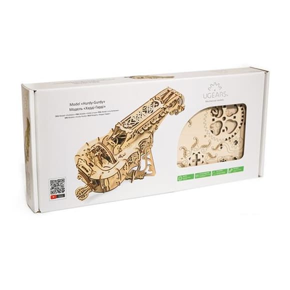 Деревянный механический 3D конструктор Ugears Харди-Гарди (70030)
