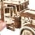 Деревянный механический 3D конструктор Ugears Тягач VM-03 (70056)