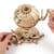 Деревянный механический 3D конструктор Ugears Глобус (70128)