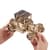 Дерев'яний механічний 3D конструктор Ugears Ретро автомобіль (70175)