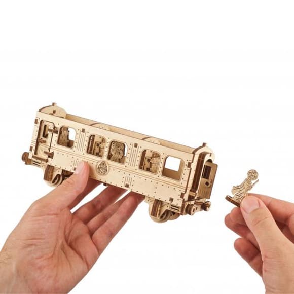 Деревянный механический 3D конструктор Ugears Хогвортс экспресс (70176)