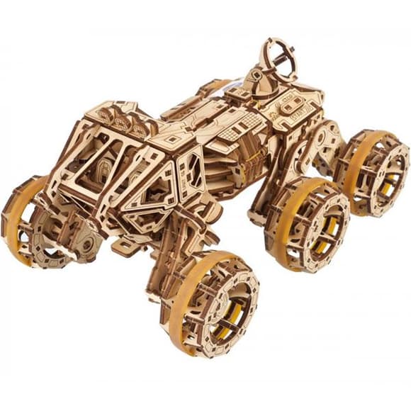 Деревянный механический 3D конструктор Ugears Пилотируемый марсоход (70206)