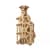 Деревянный механический 3D конструктор Ugears Часы-двигатель (70217)
