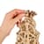 Деревянный механический 3D конструктор Ugears Часы-двигатель (70217)