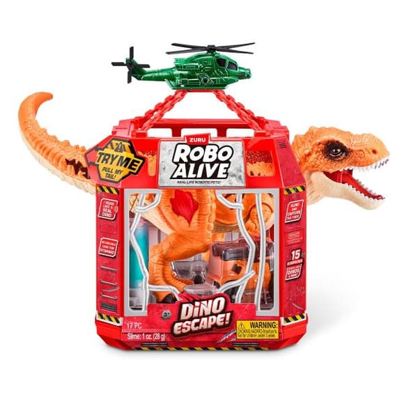 Интерактивный игровой набор Pets  Robo Alive Побег динозавра (71127)