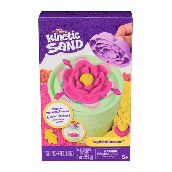 Набір кінетичного піску Kinetic Sand Казкові квіти з аксесуарами (71677)