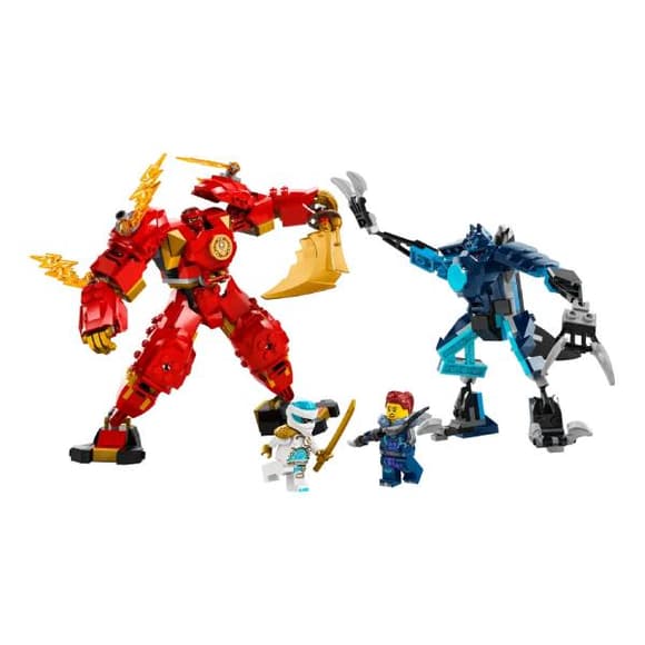 Конструктор LEGO NINJAGO Робот вогняної стихії Кая 322 деталі (71808)