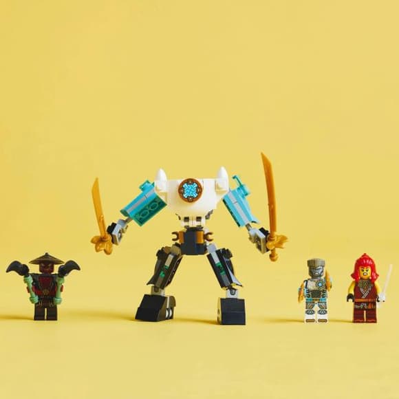 Конструктор LEGO NINJAGO Боевой костюм-робот Зейна 92 детали (71827)