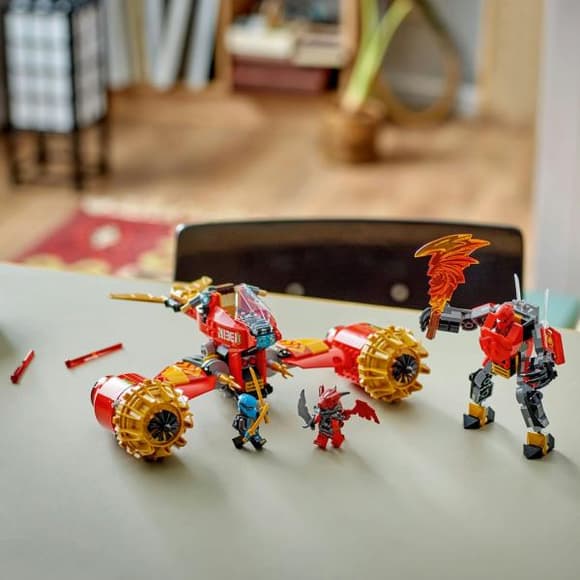 Конструктор LEGO NINJAGO Штормовой робот-всадник Кая 333 детали (71830)