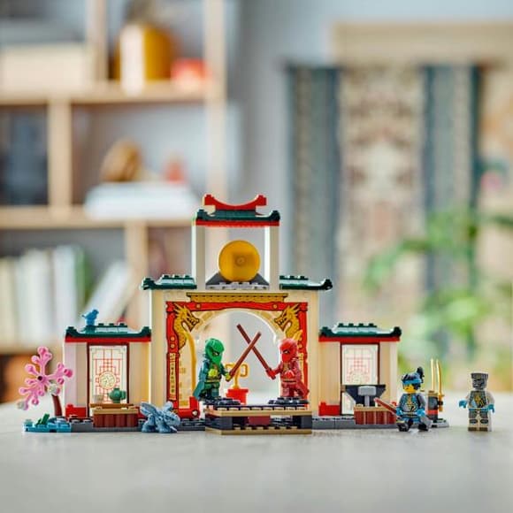 Конструктор LEGO NINJAGO Храм ниндзя Спин-джитсу 158 деталей (71831)