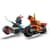 Конструктор LEGO NINJAGO Скоростная гонка Кая на мотоцикле 79 деталей (71838)