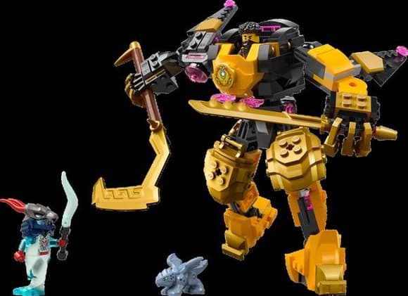 Конструктор LEGO NINJAGO Бойовий робот Арін Спін-джитсу 213 деталей (71839)