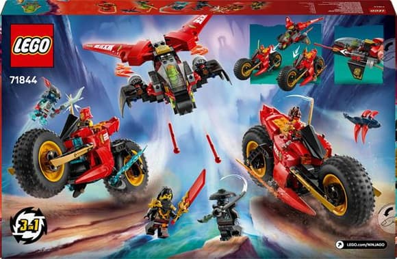 Конструктор LEGO NINJAGO Бойова машина ніндзя 561 деталь (71844)
