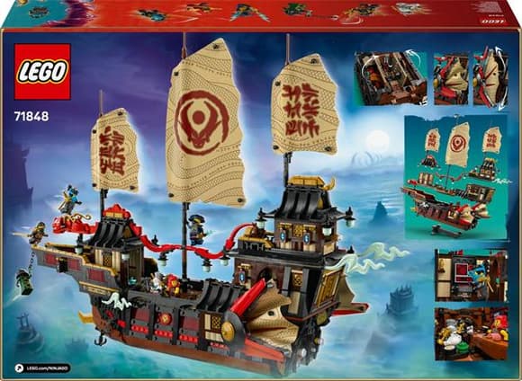 Конструктор LEGO NINJAGO Щедрість храму 2387 деталей (71848)