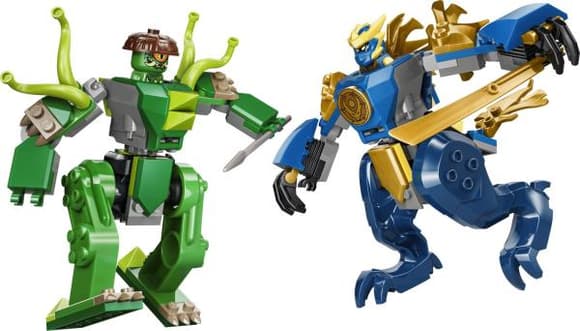 Конструктор LEGO® NINJAGO® Битва робота дракона Джея  107 деталей (71853)