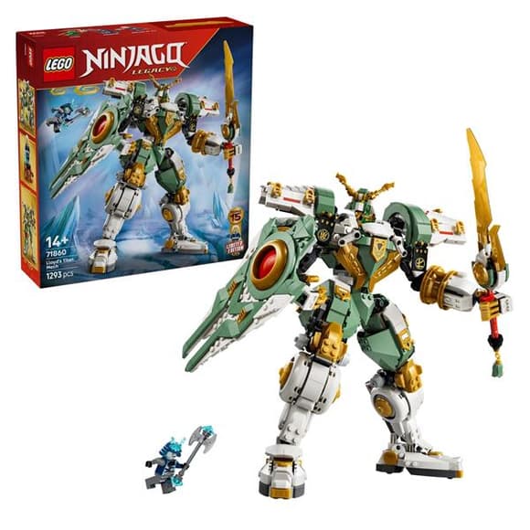 Конструктор LEGO® NINJAGO® Робот-титан Ллойда до 15-річчя 1293 деталей (71860)