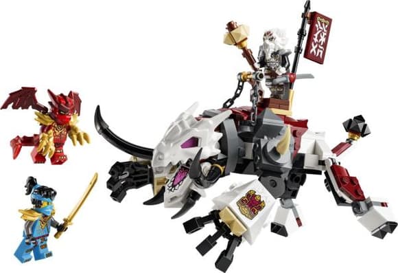 Конструктор LEGO® NINJAGO® Зільвар і дракон Гримтак, 232 деталі (71863)