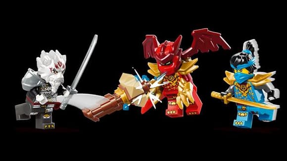 Конструктор LEGO® NINJAGO® Зільвар і дракон Гримтак, 232 деталі (71863)
