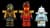 Конструктор LEGO® NINJAGO® Комбіновані транспортні засоби Кая та Коула Іграшка, 394 деталі (71864)