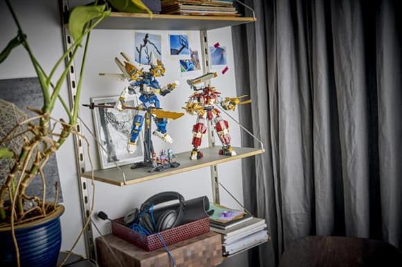 Конструктор LEGO® NINJAGO® Близнюки роботи-Титани Фігурки, 1707 деталей (71870)