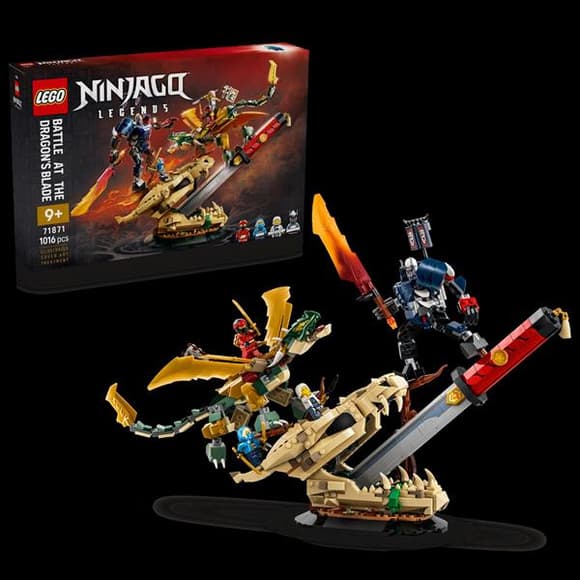 Конструктор LEGO® NINJAGO® Битва біля черепа Дракона з мечем, 1016 детлей (71871)