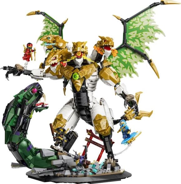 Конструктор LEGO® NINJAGO® Битва Ультрадракона — набор, 2178 деталей (71872)