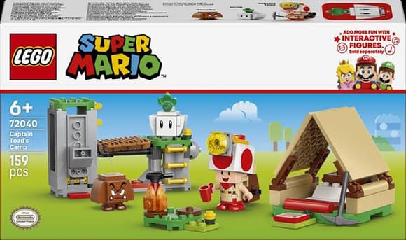 Конструктор LEGO Super Mario Табір Captain Toad 159 деталей (72040)