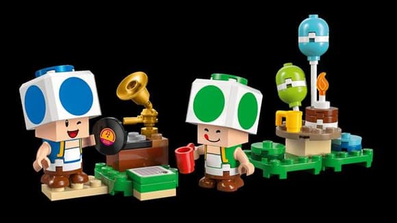 Конструктор LEGO Super Mario Вечірка в будинку Toad 276 деталей (72041)