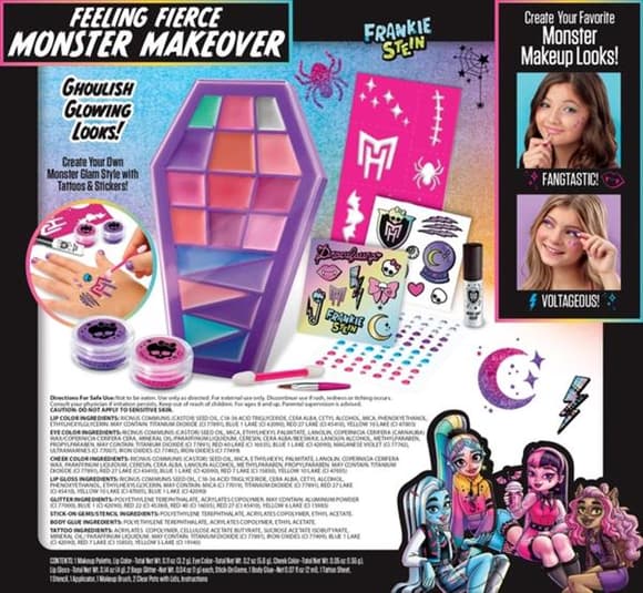 Набір дитячої косметики Cra-Z-Art Monster High Feeling Fierce Makeover (72208CRA)