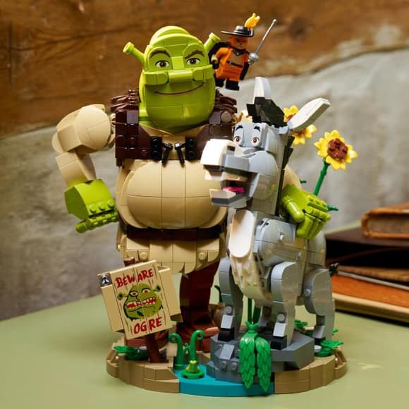 Конструктор LEGO® Shrek: Шрэк, Осел и Кот в сапогах (72423)