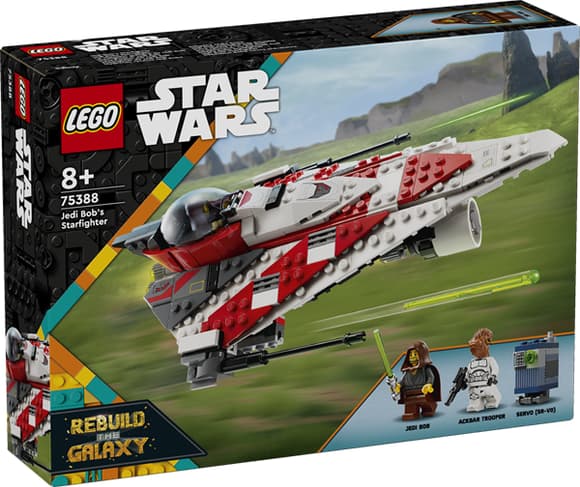 Конструктор LEGO Star Wars Зоряний винищувач джедая Боба 305 деталей (75388)