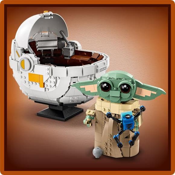 Конструктор LEGO Star Wars Грогу в воздушной люльке 1048 деталей (75403)