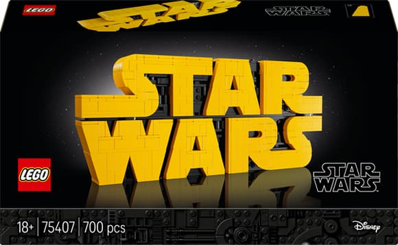 Конструктор LEGO Star Wars Логотип з кубиків Зоряні війни 700 деталей (75407)